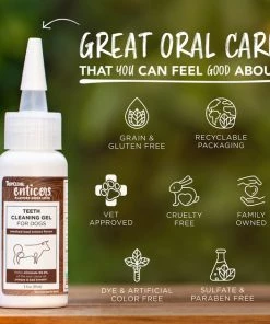 TropiClean Enticers Smoked Beef Brisket Flavor Dog Dental Gel -TropiClean || Pedigree || Multipet Sales 365202 PT6. SY630 V1652821908