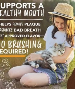 TropiClean Enticers Honey Marinated Chicken Flavor Cat Dental Gel, 2-oz tube -TropiClean || Pedigree || Multipet Sales 365205 PT4. SY630 V1652821926