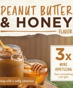 TropiClean Enticers Peanut Butter & Honey Flavor Dog Dental Gel, 2-oz tube -TropiClean || Pedigree || Multipet Sales 365215 PT5. SY630 V1652823697