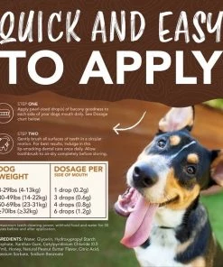 TropiClean Enticers Peanut Butter & Honey Flavor Small & Medium Dog Dental Kit, 2-oz tube -TropiClean || Pedigree || Multipet Sales 365217 PT7. SY630 V1652823683