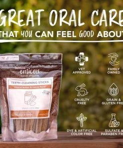 TropiClean Enticers Sticks Peanut Butter & Honey Flavor Dog Dental Chews, 12 count -TropiClean || Pedigree || Multipet Sales 365219 PT6. SY630 V1652824033