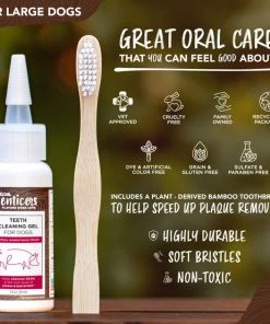 TropiClean Enticers Hickory Smoked Bacon Flavor Large Dog Dental Kit, 2-oz tube -TropiClean || Pedigree || Multipet Sales 365221 PT6. SY630 V1657657338