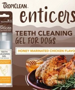 TropiClean Enticers Honey Marinated Chicken Flavor Dog Dental Gel, 2-oz tube 10 TropiClean Enticers Honey Marinated Chicken Flavor Dog Dental Gel, 2-oz tube -TropiClean || Pedigree || Multipet Sales 365223 PT3. SY630 V1652824045