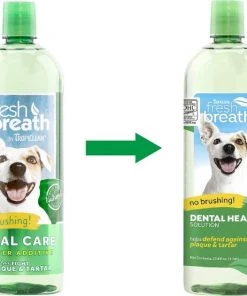 TropiClean Fresh Breath Water Additive + No Brushing Clean Teeth Dental Gel for Dogs -TropiClean || Pedigree || Multipet Sales 365491 PT2. SY630 V1644018699