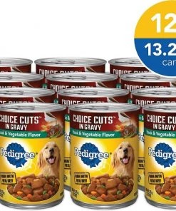 Pedigree Choice Cuts in Gravy Steak & Vegetable Flavor + Country Stew Canned Dog Food -TropiClean || Pedigree || Multipet Sales 367547 PT4. SY630 V1645744611