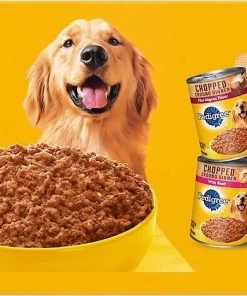 Pedigree Chopped Ground Dinner Variety Pack With Filet Mignon & Beef + Variety Pack With Beef & Chicken Canned Dog Food -TropiClean || Pedigree || Multipet Sales 367548 PT1. SY630 V1645742836
