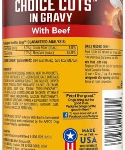 Pedigree Adult Complete Nutrition Steak Flavor Dry Dog Food + Choice Cuts In Gravy Canned Soft Wet Food, with Beef -TropiClean || Pedigree || Multipet Sales 367571 PT7. SY630 V1645744605