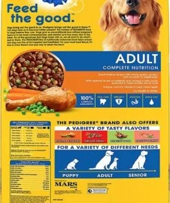 Pedigree Adult Complete Nutrition Chicken Flavor Dry Dog Food + Homestyle Meals Prime Rib, Rice & Vegetable Flavor in Gravy & Roasted Chicken, Rice & Vegetable Flavor in Gravy Canned Soft Wet Food Variety Pack -TropiClean || Pedigree || Multipet Sales 367572 PT2. SY630 V1645742505