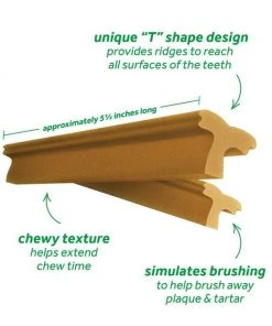 TropiClean Fresh Breath Dental Sticks Plus Hip & Joint Dog Teeth Cleaning Treat, 8-oz bag -TropiClean || Pedigree || Multipet Sales 373330 PT4. SY630 V1648075642