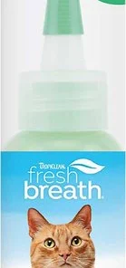 TropiClean Fresh Breath Oral Care Clean Teeth Cat Dental Gel