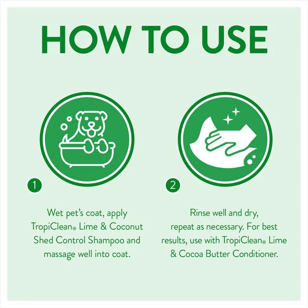 TropiClean||Frisco TropiClean Deshedding Dog Shampoo, 20-oz bottle + Frisco Shedding Rake Dog & Cat Brush 5 TropiClean||Frisco TropiClean Deshedding Dog Shampoo, 20-oz bottle + Frisco Shedding Rake Dog & Cat Brush - Image 5