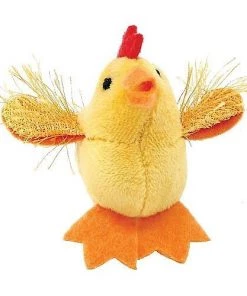 Multipet Look Who's Talking Chicken Plush Cat Toy with Catnip -TropiClean || Pedigree || Multipet Sales 68011 PT4. SY630 V1525720077