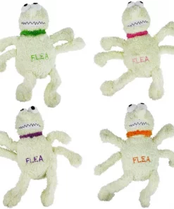 Multipet Flea & Tick Squeaky Plush Dog Toy
