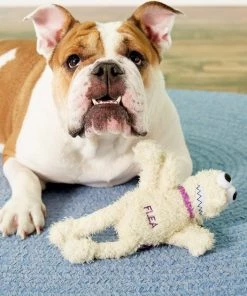 Multipet Flea & Tick Squeaky Plush Dog Toy -TropiClean || Pedigree || Multipet Sales 68040 PT2. SY630 V1530544068