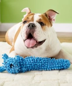 Multipet Loofa Floppy Light-Weight Squeaky Stuffing-Free Dog Toy, Color Varies -TropiClean || Pedigree || Multipet Sales 68076 PT2. SY630 V1530544198