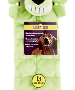 Multipet Loofa Squeaker Mat Soft Plush Dog Toy, Color Varies -TropiClean || Pedigree || Multipet Sales 68083 PT5. SY630 V1545172049
