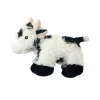 Multipet Look Who's Talking Cow Plush Dog Toy