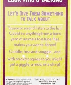 Multipet Look Who's Talking Dog Plush Dog Toy -TropiClean || Pedigree || Multipet Sales 68095 PT3. SY630 V1530544324