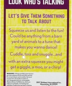 Multipet Look Who's Talking Chick Plush Dog Toy -TropiClean || Pedigree || Multipet Sales 68116 PT4. SY630 V1530544626