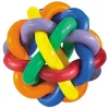 Multipet Nobbly Wobbly Ball Dog Toy, Color Varies