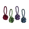 Multipet Nuts for Knots Heavy Duty Rope with Tug Dog Toy, Color Varies