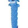 Multipet Loofa Floppy Squeaky Plush Dog Toy, Color Varies