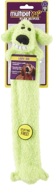 Multipet Loofa Light-Weight Squeaky Stuffing-Free Dog Toy, Color Varies 4 Multipet Loofa Light-Weight Squeaky Stuffing-Free Dog Toy, Color Varies - Image 4