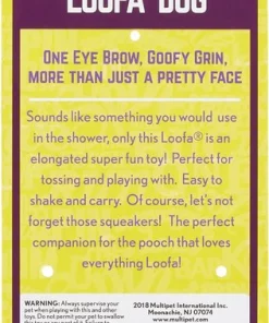 Multipet Loofa Light-Weight Squeaky Stuffing-Free Dog Toy, Color Varies 9 Multipet Loofa Light-Weight Squeaky Stuffing-Free Dog Toy, Color Varies -TropiClean || Pedigree || Multipet Sales 78745 PT4. SY630 V1545173615