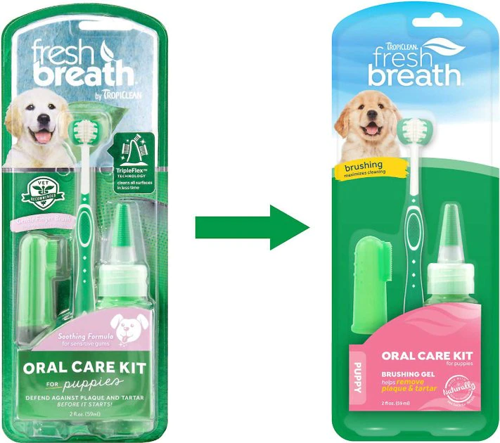 TropiClean Fresh Breath Oral Care Puppy Dental Kit 9 TropiClean Fresh Breath Oral Care Puppy Dental Kit - Image 9