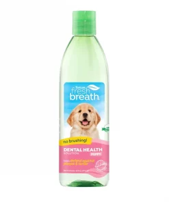 TropiClean Fresh Breath Dental Health Solution Puppy Dental Water Additive