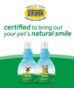 TropiClean Fresh Breath Drops Dog Dental Water Additive -TropiClean || Pedigree || Multipet Sales 86943 PT5. SY630 V1609368141